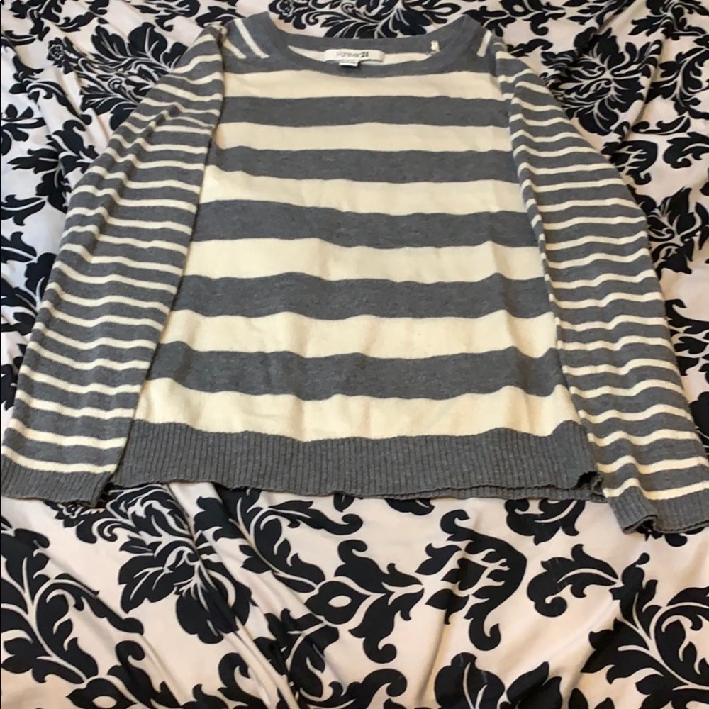 Lightweight, striped sweater
